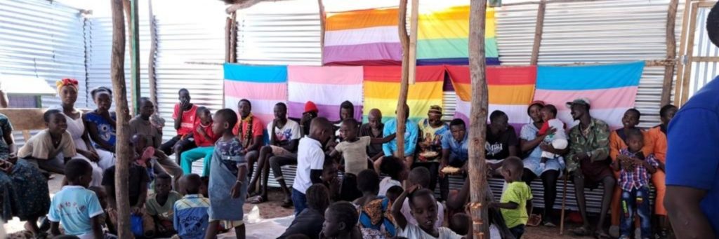 Refugees in Gorom, Juba, South Sudan.